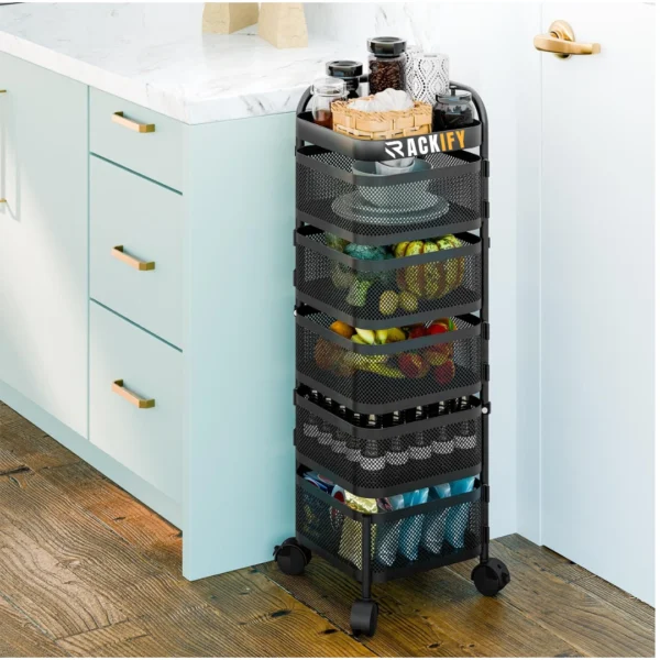 Premium Metal Trolley storage