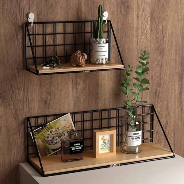 The Checks and Boxes Wall Shelf