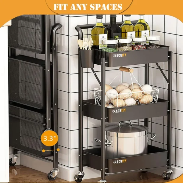 Foldable Metal Trolly